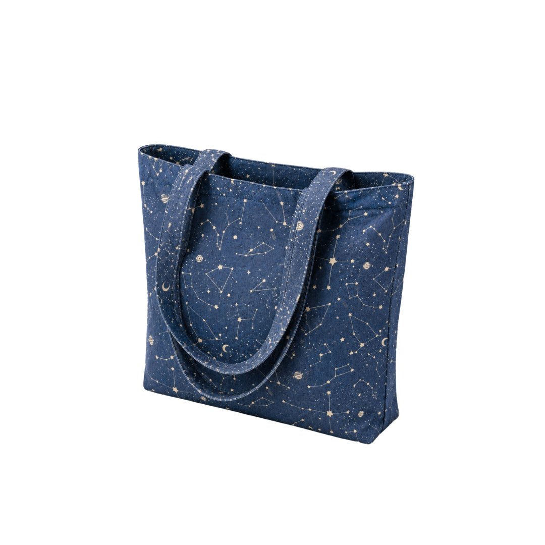 Celestial Constellation Luxe Tote Bag