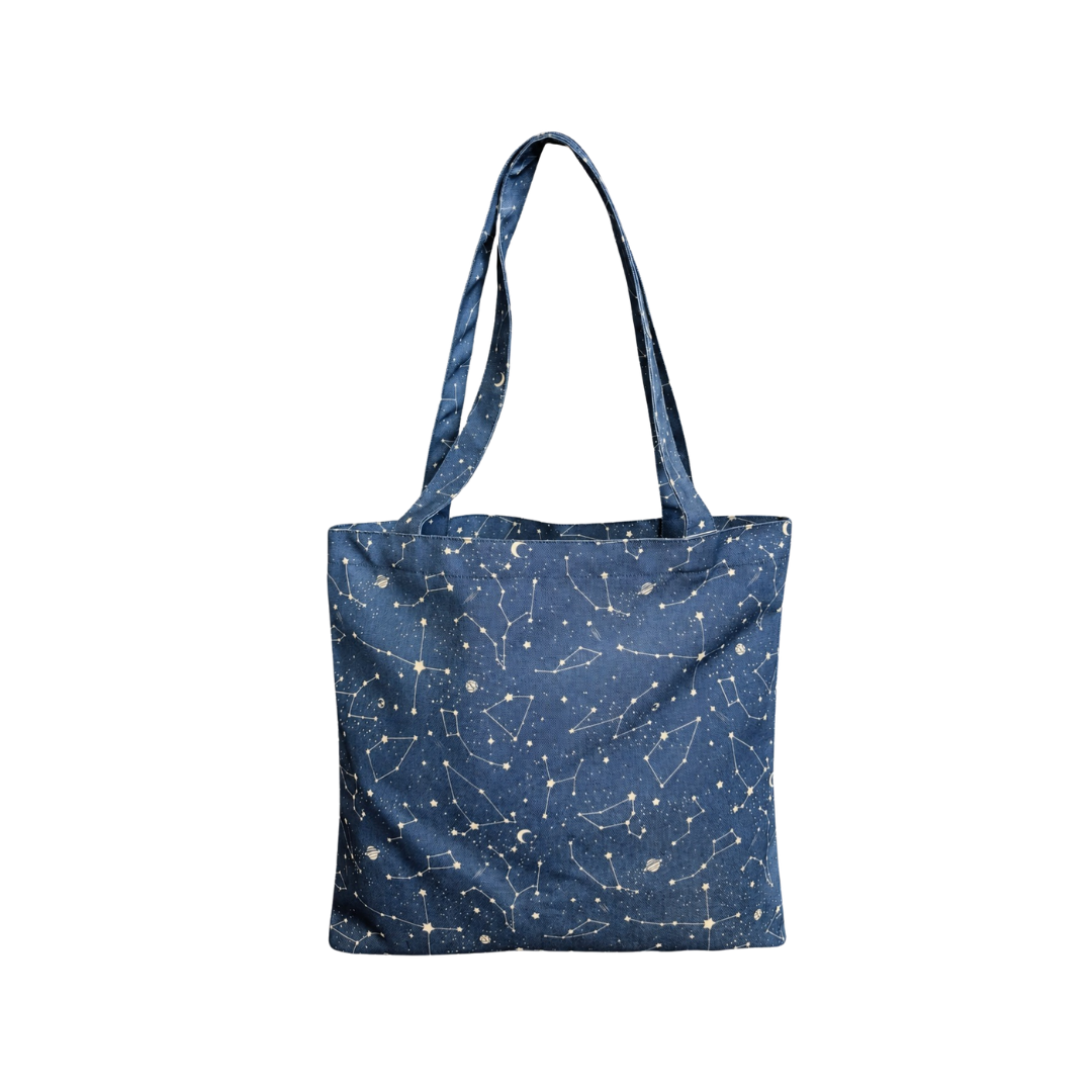 Celestial Constellation Luxe Tote Bag
