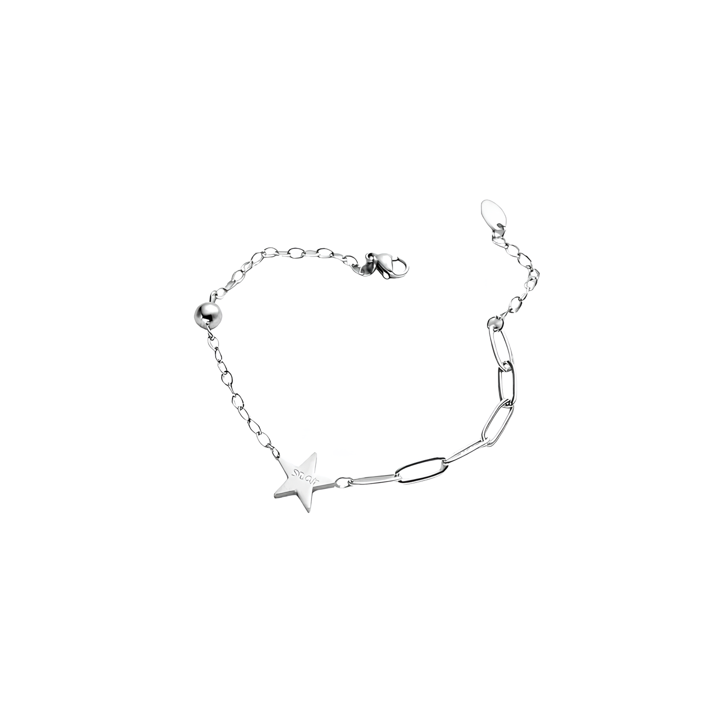 18K Gold Plated Eastern Star Chain Bracelet