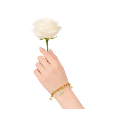 Celestial Star Charm Chain Bracelet