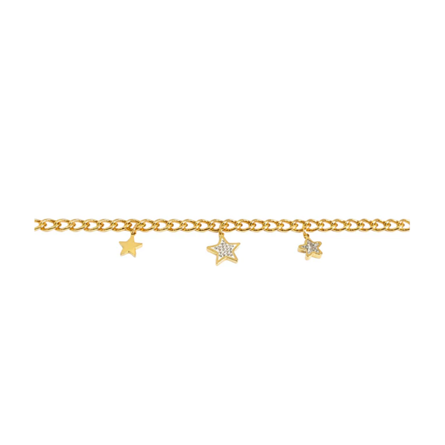 Celestial Star Charm Chain Bracelet