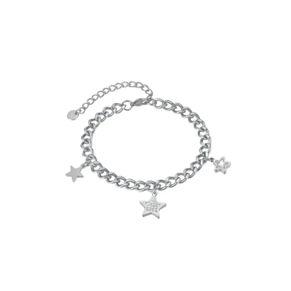 Celestial Star Charm Chain Bracelet