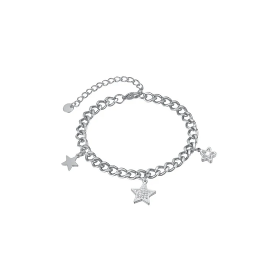 Celestial Star Charm Chain Bracelet