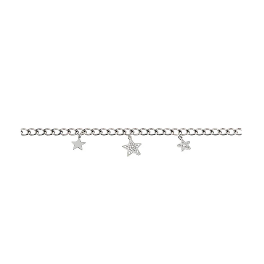 Celestial Star Charm Chain Bracelet