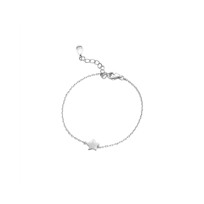 925 Sterling Silver Mini Star Chain Bracelet