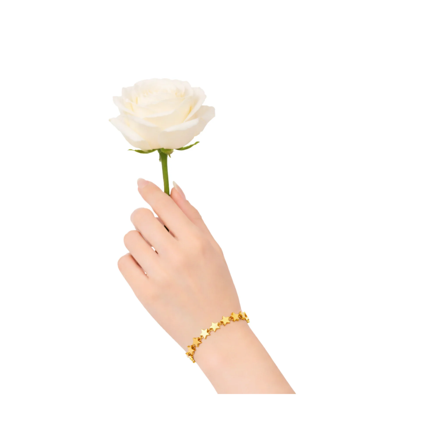 Golden Star Link Bracelet