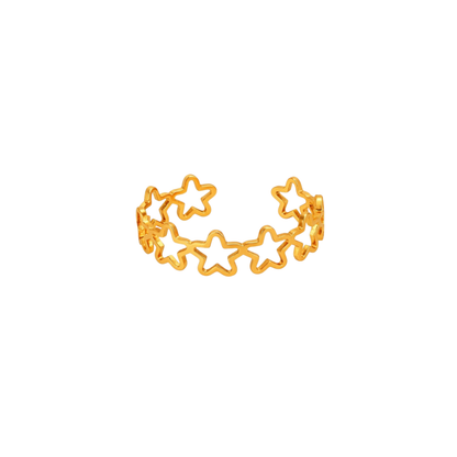Celeste Star Crown Ring