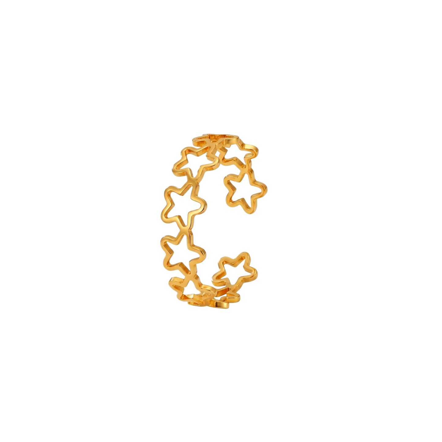 Celeste Star Crown Ring