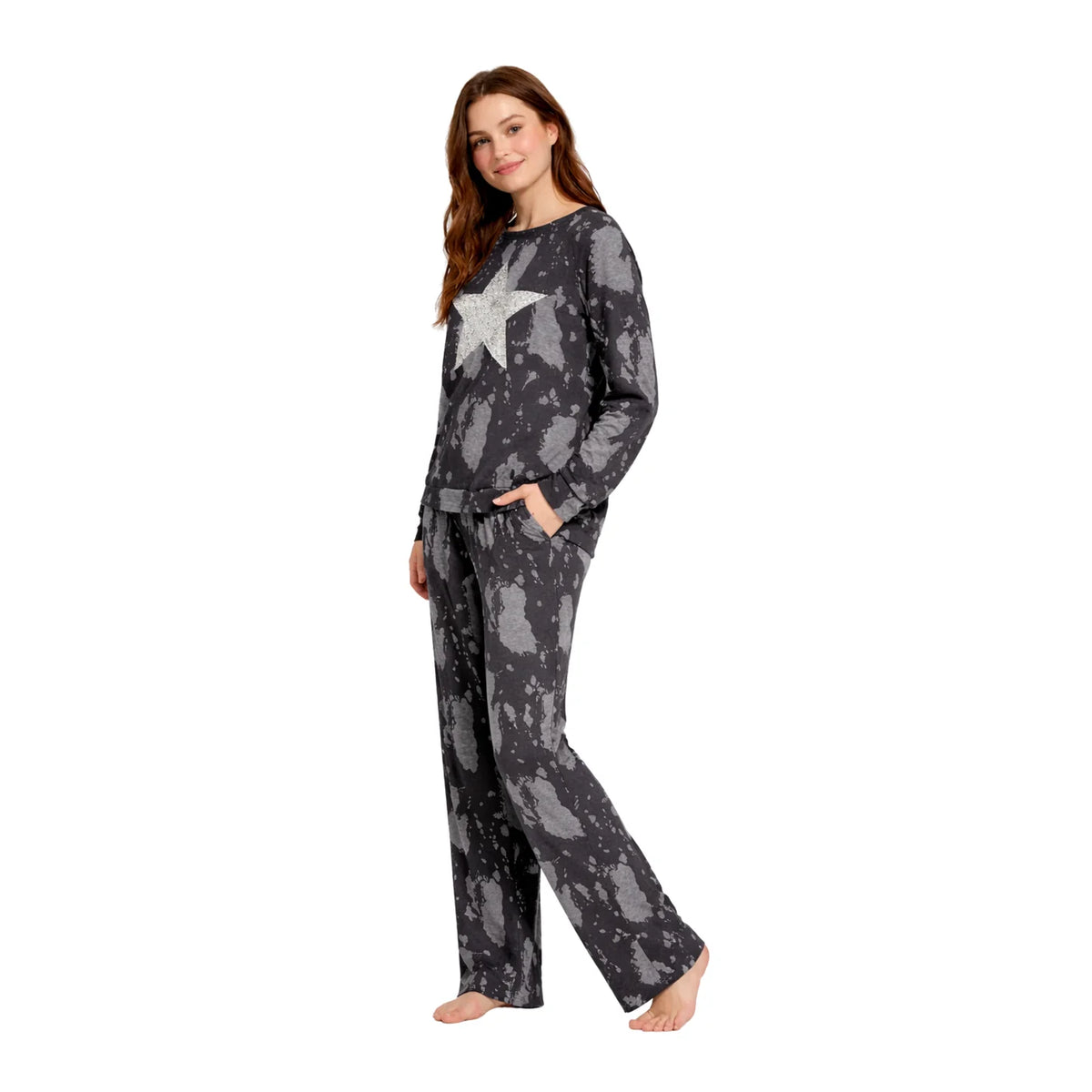 Star Glitter Tie-Dye Lounge Bottom
