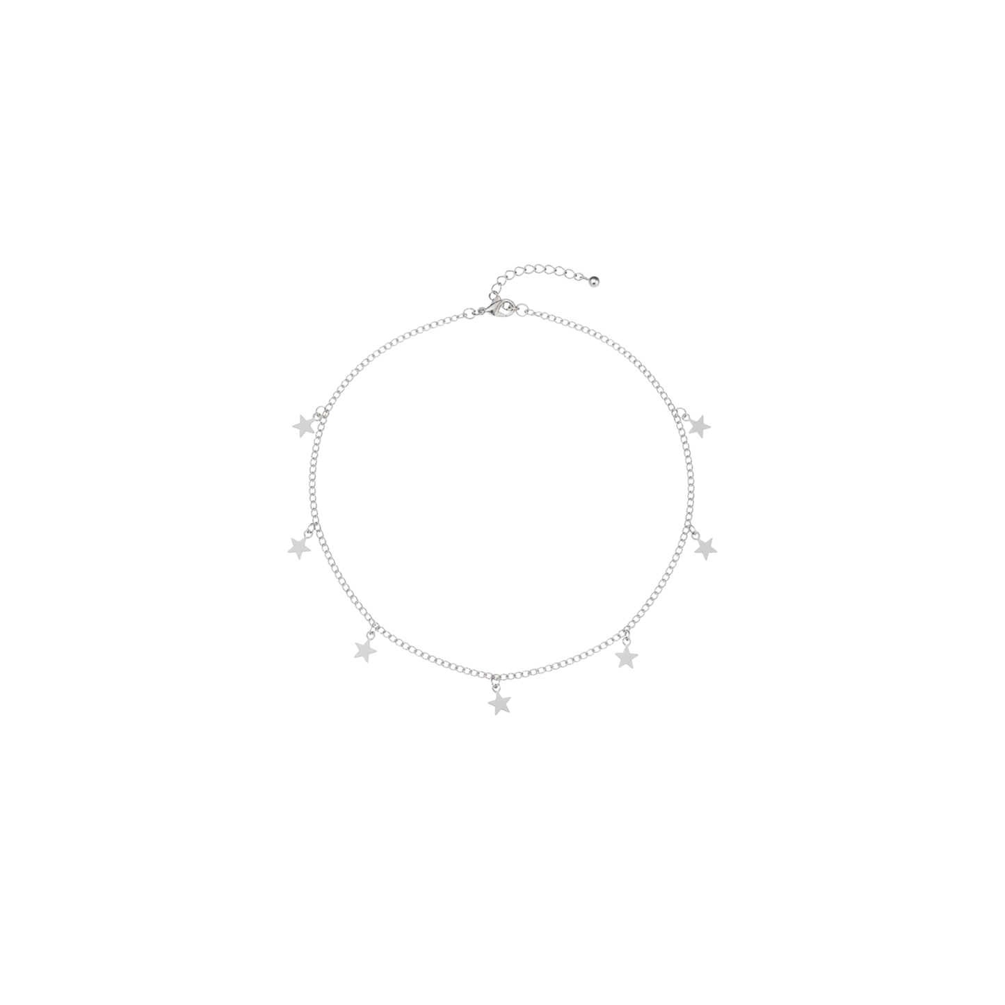 Gold Dainty Star Charm Necklace