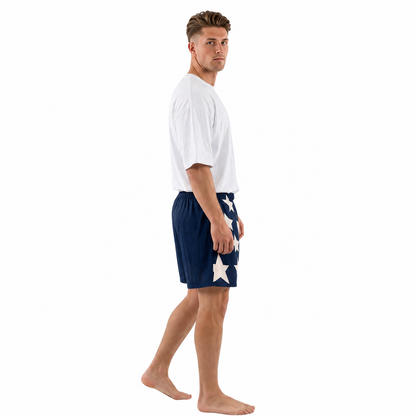 Retro Mesh Star Shorts