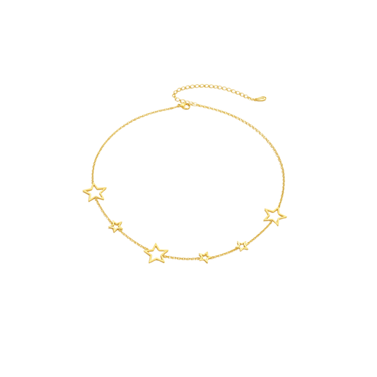 Hollow Star Chain Necklace