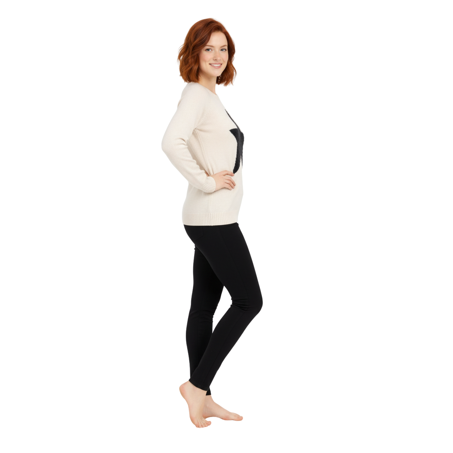 Soft Star Knit Sweater