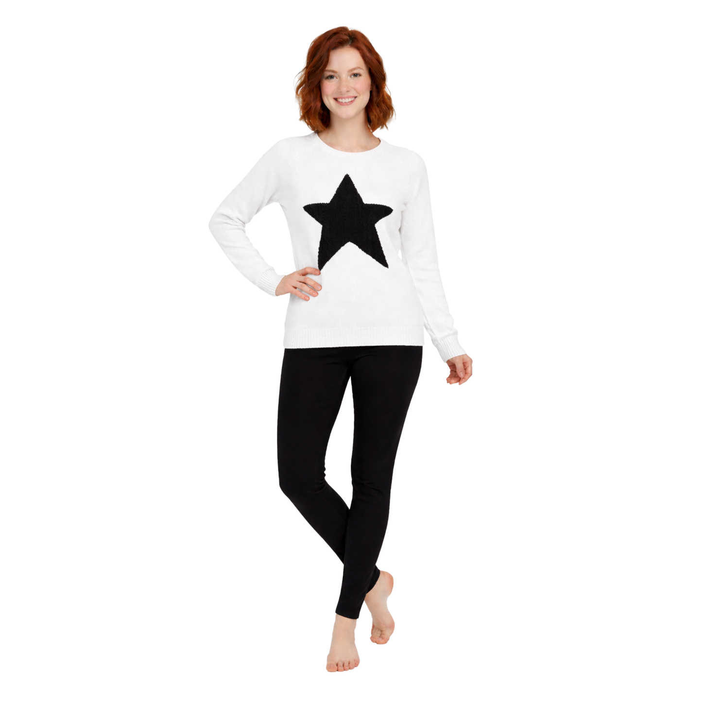 Soft Star Knit Sweater