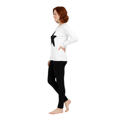 Soft Star Knit Sweater