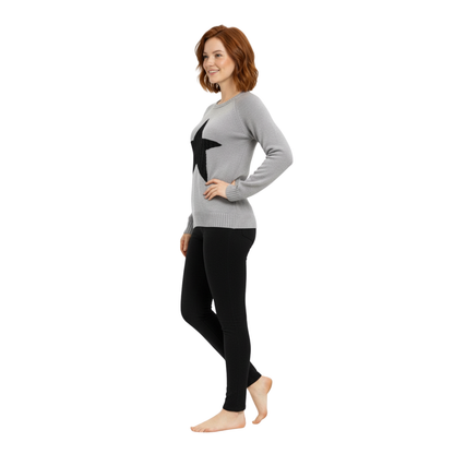 Soft Star Knit Sweater