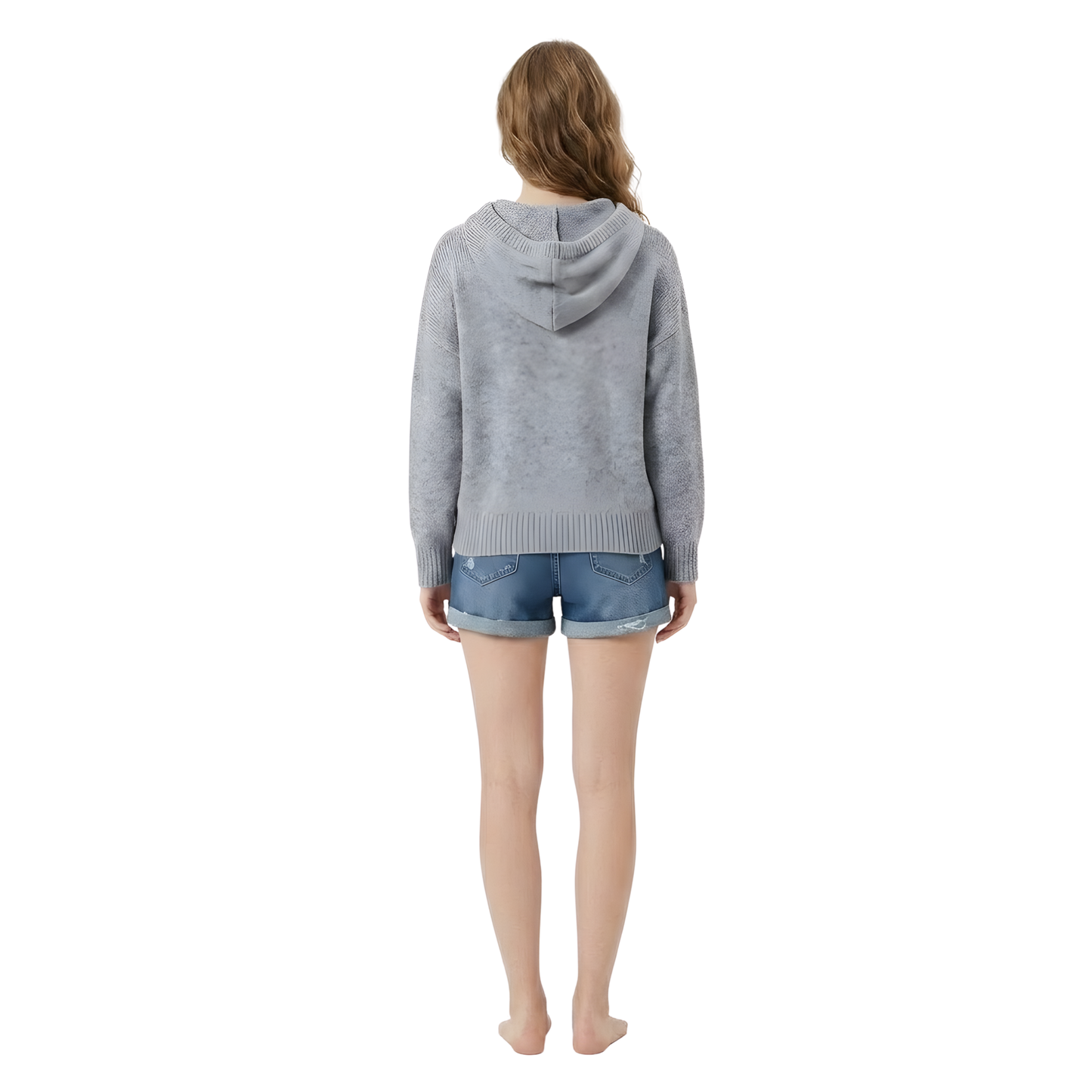 Stitched Star Hoodie Sweater