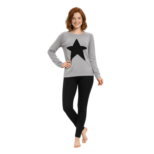 Soft Star Knit Sweater