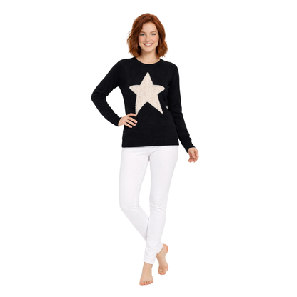 Soft Star Knit Sweater