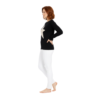 Soft Star Knit Sweater