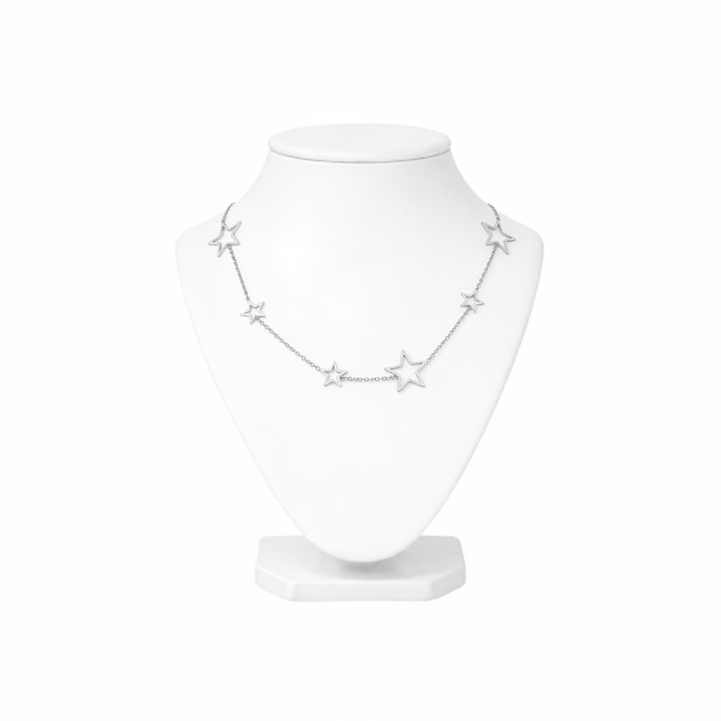 Hollow Star Chain Necklace