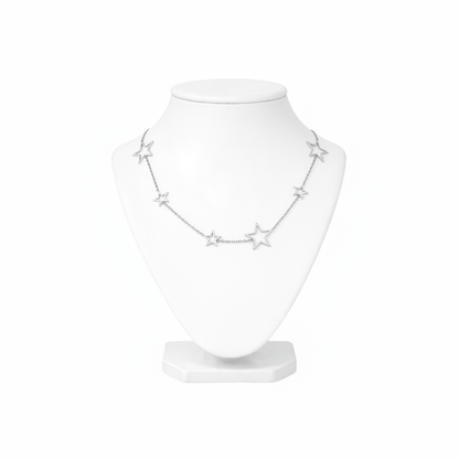 Hollow Star Chain Necklace