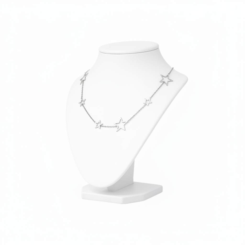 Hollow Star Chain Necklace