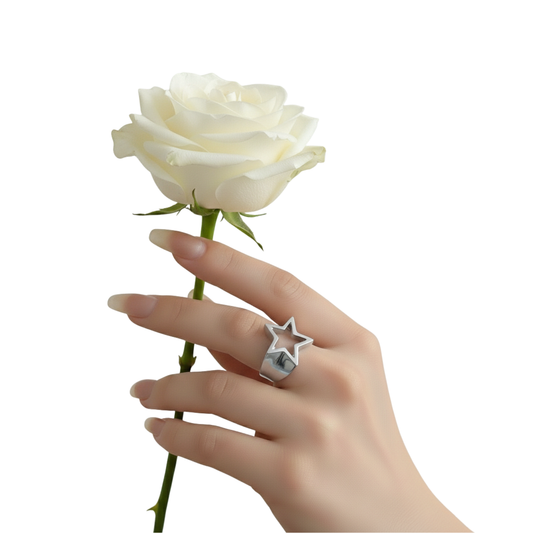 Hollow Star Ring