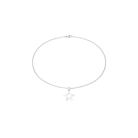 Hollow Star Chain Necklace