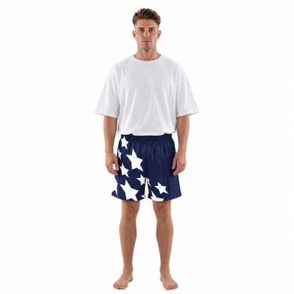 Retro Mesh Star Shorts