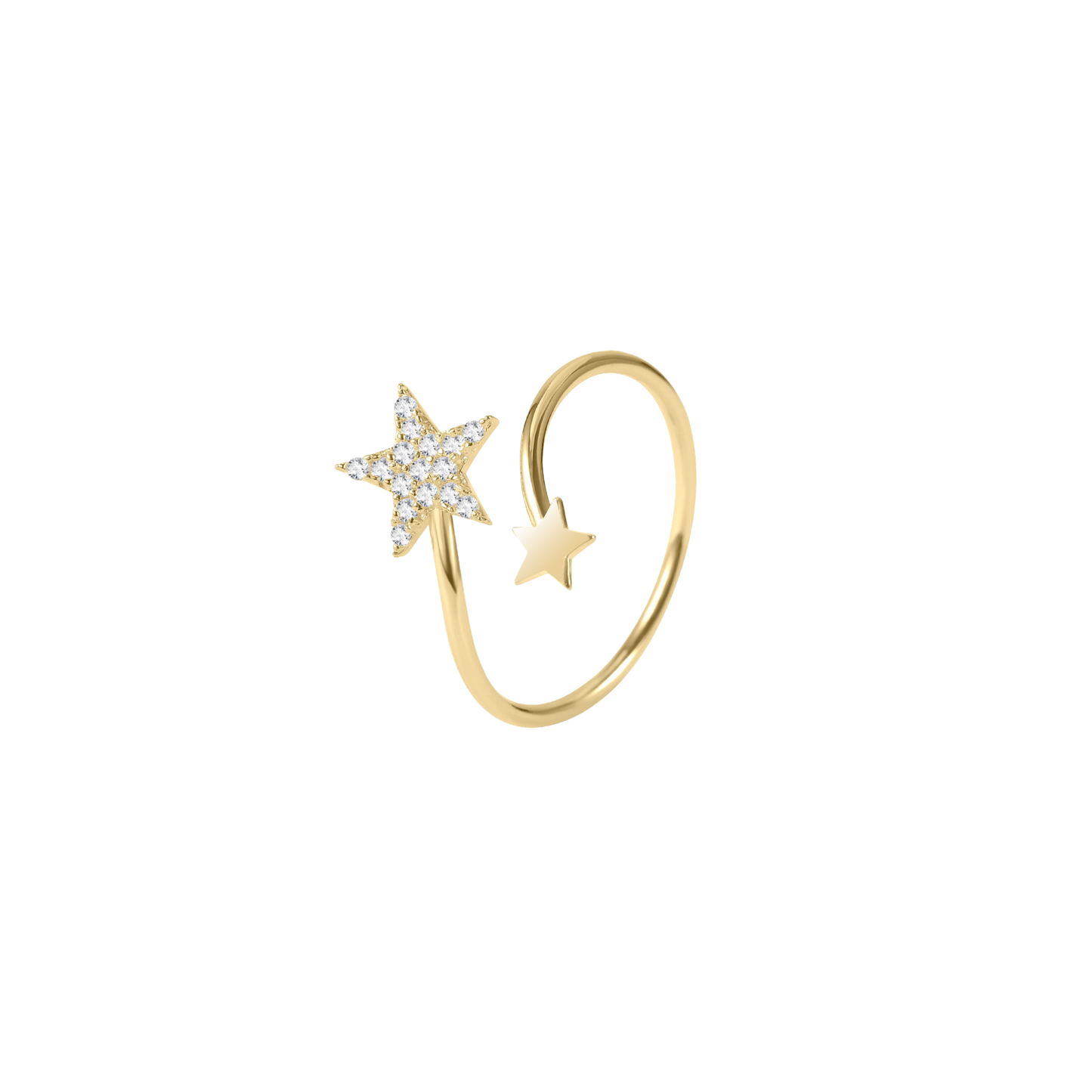 Celestial Wrap Star Ring
