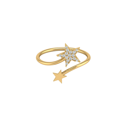 Celestial Wrap Star Ring