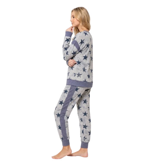 Star Print Lounge Bottom