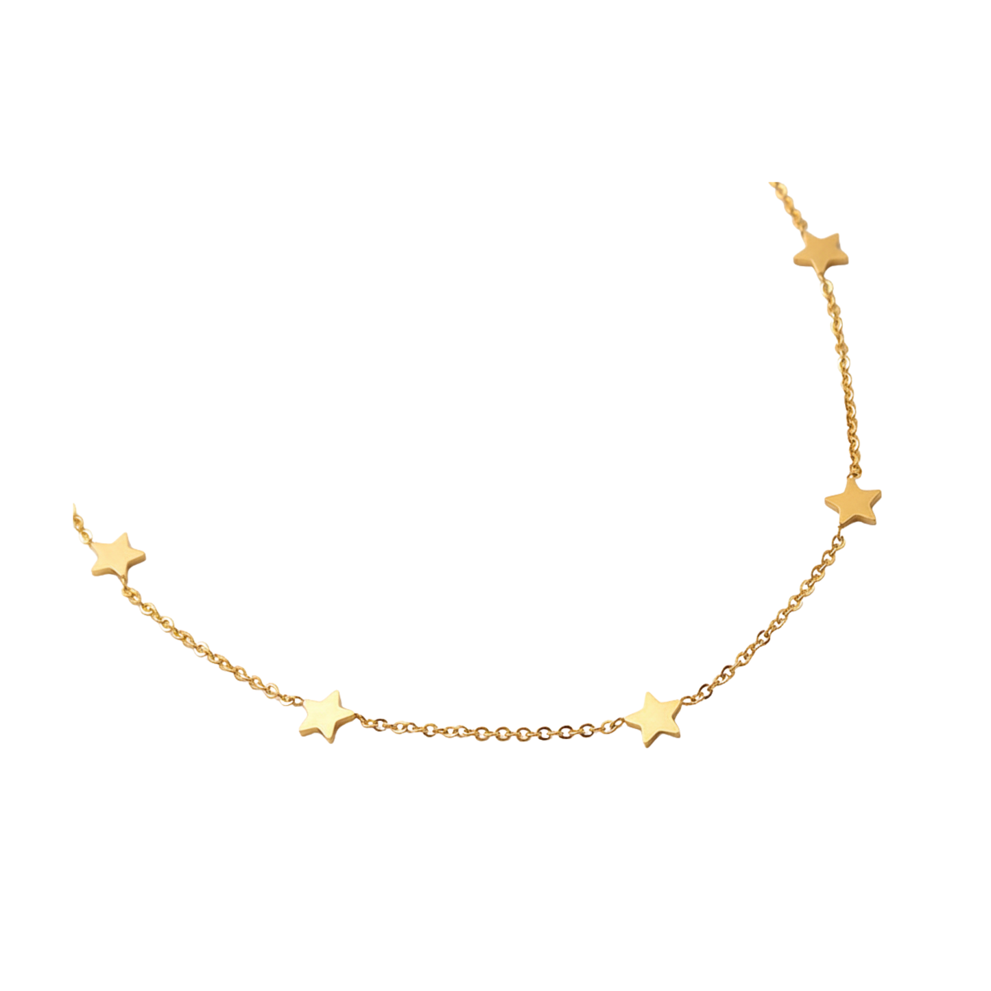 Dainty Star Charm Choker Necklace