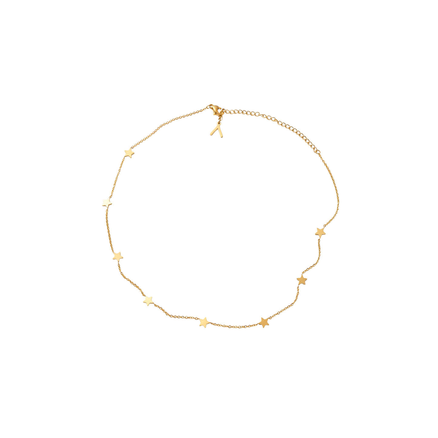Dainty Star Charm Choker Necklace