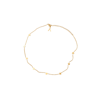 Dainty Star Charm Choker Necklace