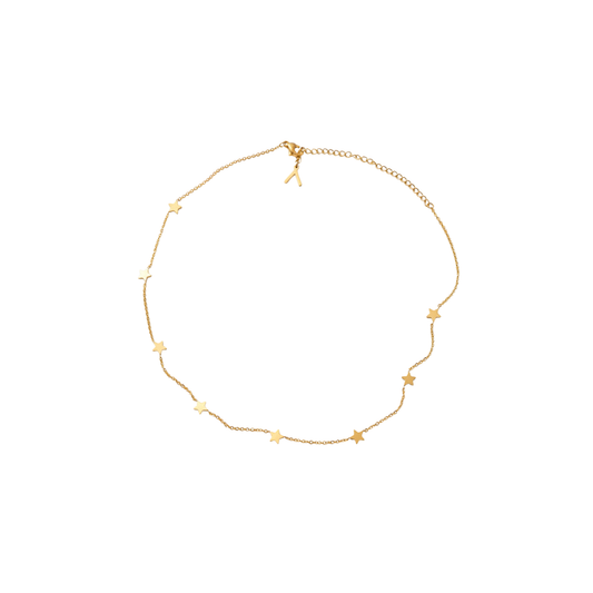 Dainty Star Charm Choker Necklace