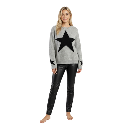 Classic Star Knit Sweater