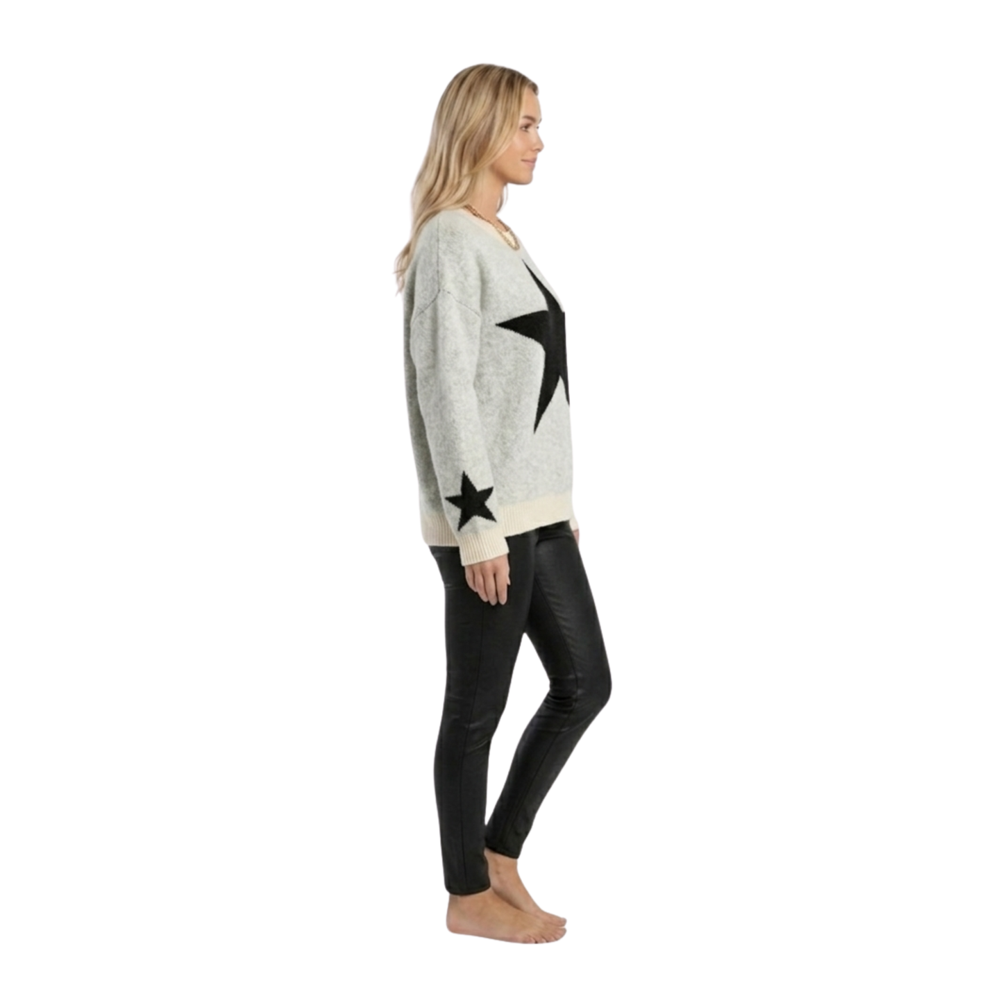 Classic Star Knit Sweater