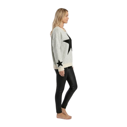 Classic Star Knit Sweater