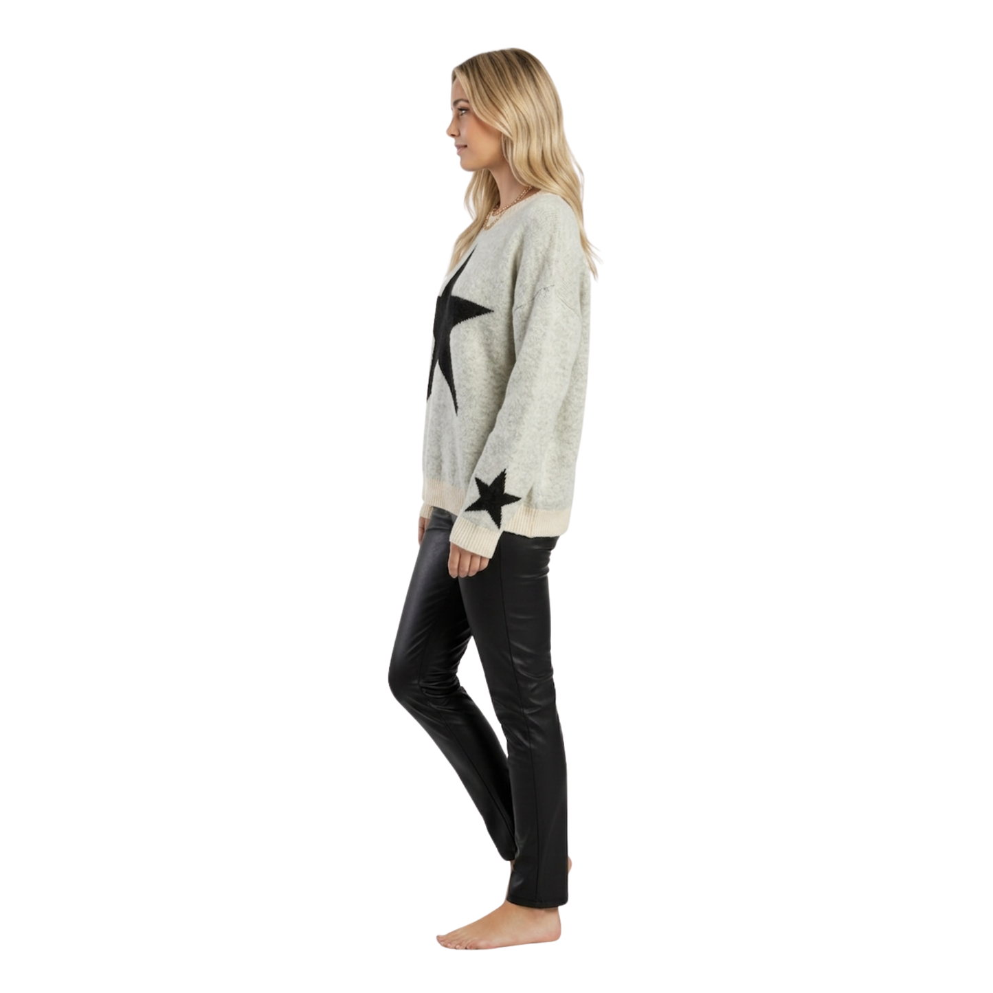 Classic Star Knit Sweater