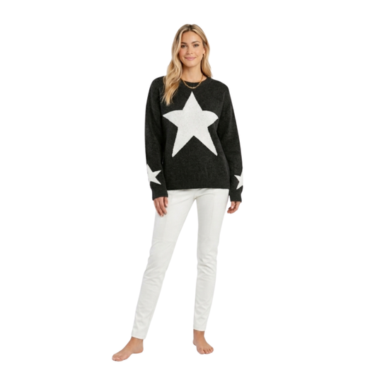 Classic Star Knit Sweater