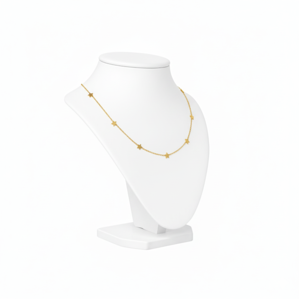 Dainty Star Charm Choker Necklace