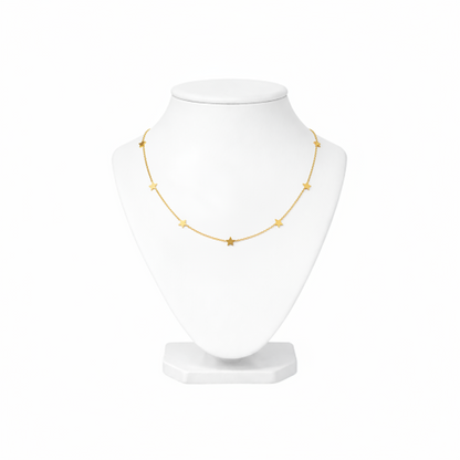 Dainty Star Charm Choker Necklace