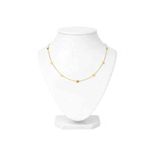 Dainty Star Charm Choker Necklace