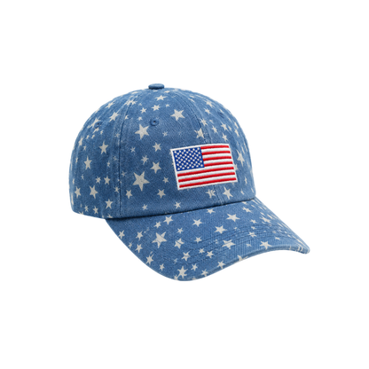 Americana Star Denim Cap