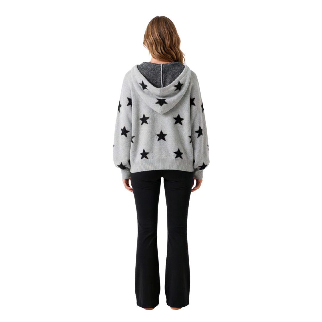 Starry Knit Hoodie