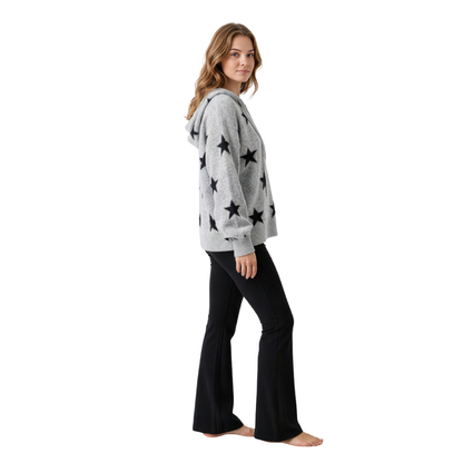 Starry Knit Hoodie