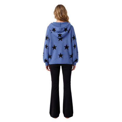 Starry Knit Hoodie