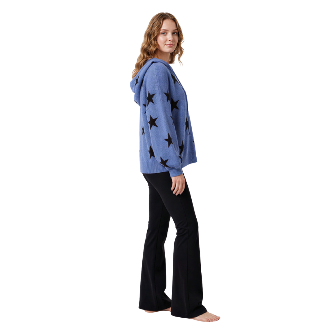 Starry Knit Hoodie